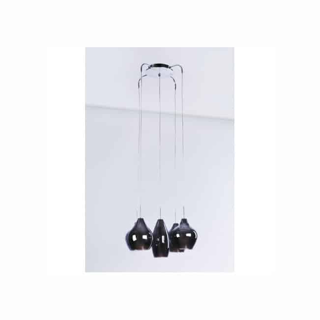 Lampa wisząca nowoczesna AMBER MILANO chrom AZ0722 - Azzardo - obrazek 4