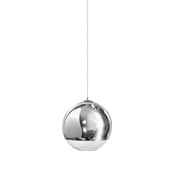 Lampa designerska szklana kula SILVER BALL 25 chrom AZ0733 - Azzardo - obrazek 2