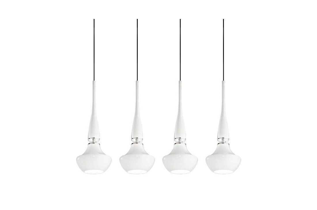 Lampa wisząca nowoczesna TASOS 4 biała AZ0884 - Azzardo