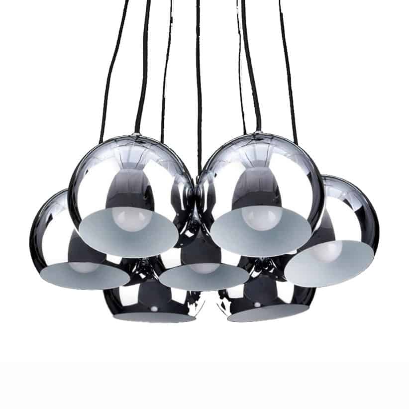 Lampa wisząca nowoczesna NOA 7 chrom AZ1043 - Azzardo - obrazek 2