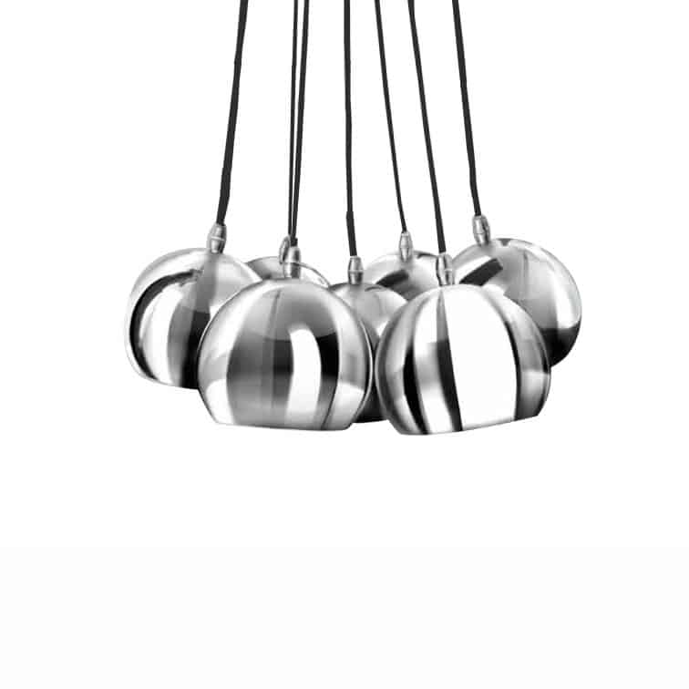 Lampa wisząca nowoczesna NOA 7 chrom AZ1043 - Azzardo - obrazek 4
