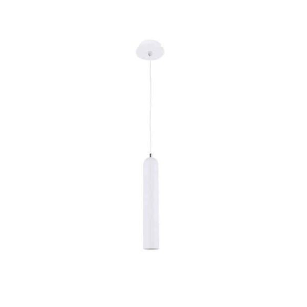 Lampa wisząca nowoczesna TUBO 1 biała AZ1237 - Azzardo