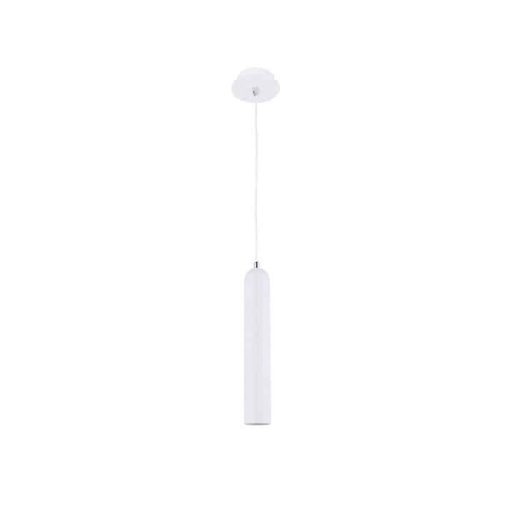 Lampa wisząca nowoczesna TUBO 1 biała AZ1237 - Azzardo
