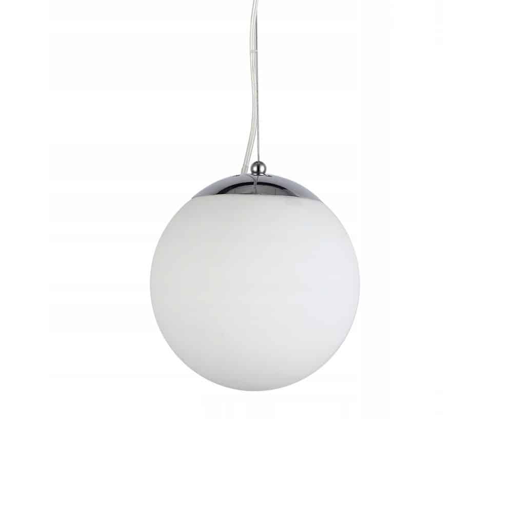 Lampa wisząca nowoczesna WHITE BALL 20 biała AZ1325 - Azzardo - obrazek 5