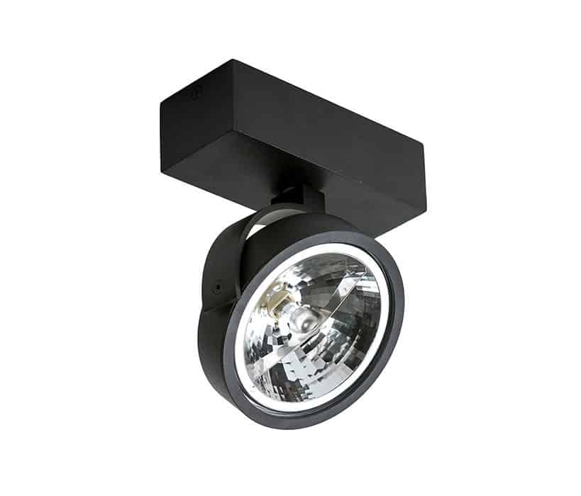 Oprawa sufitowa JERRY 1 12V czarna AZ1365 - Azzardo