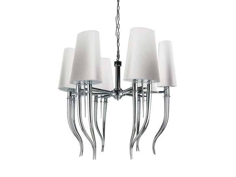 Lampa designerska wisząca DIABLO 6 BIG biała AZ1389 - Azzardo