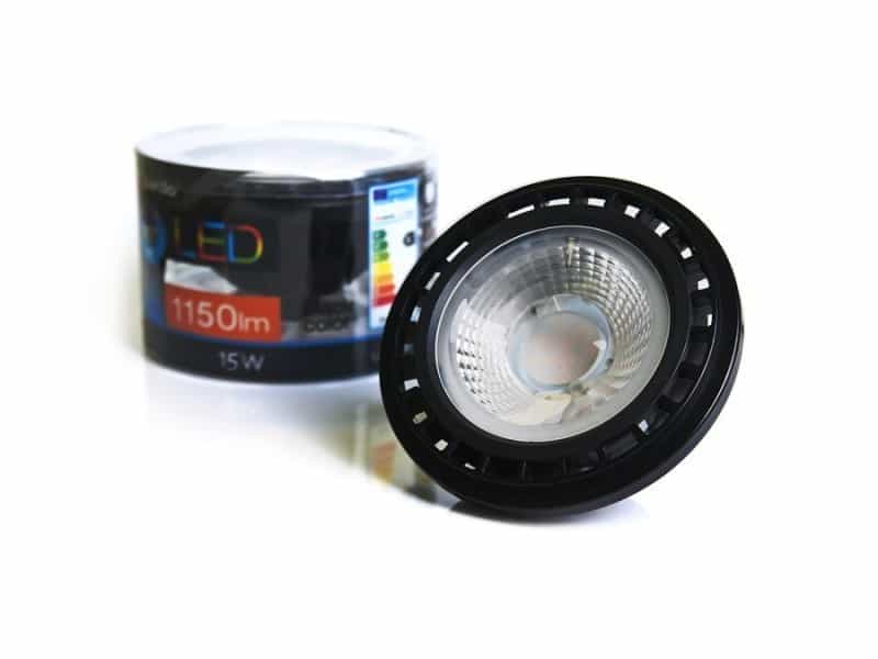 Żarówka LED QR111 15W 3000K GU10 DIM czarna AZ1499 - Azzardo