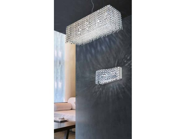 Kinkiet designerski ROMA chrom chrom AZ1511 - Azzardo