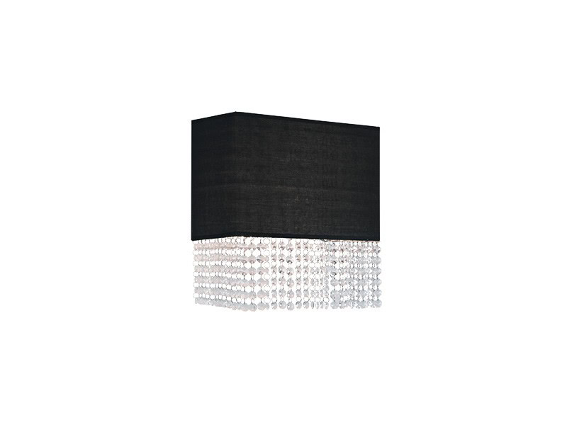 Kinkiet designerski GLAMOUR WALL czarny AZ1587 - Azzardo