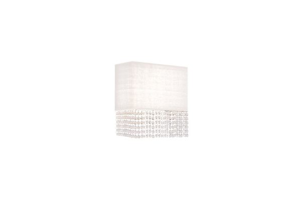 Kinkiet designerski GLAMOUR WALL biały AZ1590 - Azzardo