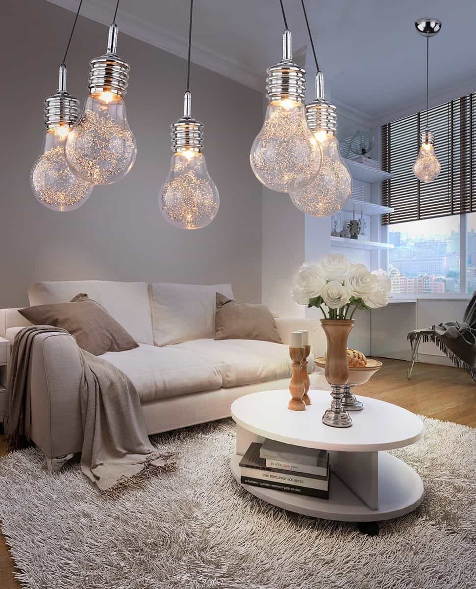 Lampa wisząca żarówki OTUS 5 chrom AZ1645 - Azzardo