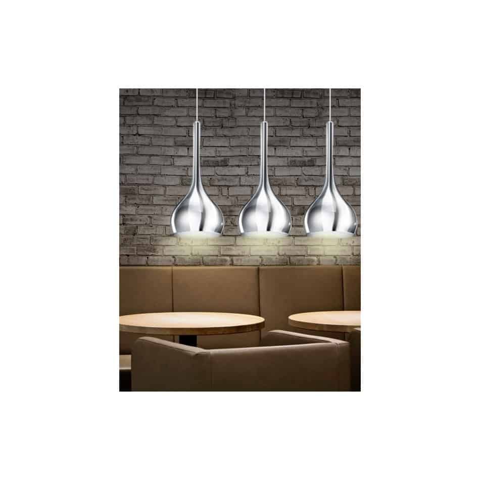 Lampa wisząca nad wyspę chromowana SOUL 1 chrom AZ1652 - Azzardo - obrazek 2