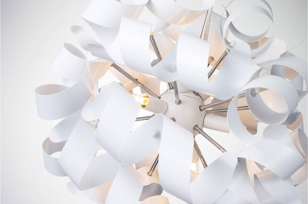Lampa designerska wisząca DELTA biała AZ1692 - Azzardo - obrazek 3