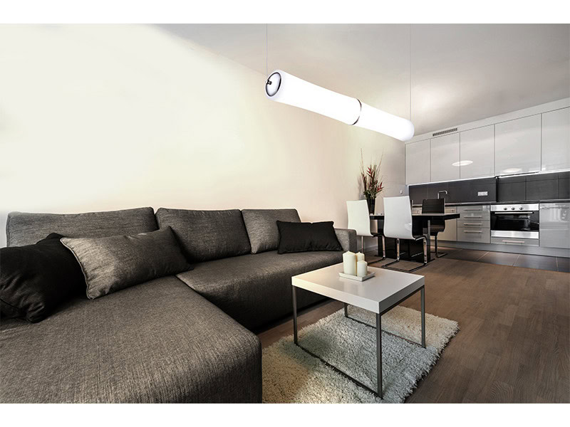 Lampa wisząca nowoczesna BAMBOO 2 biała AZ1900 - Azzardo