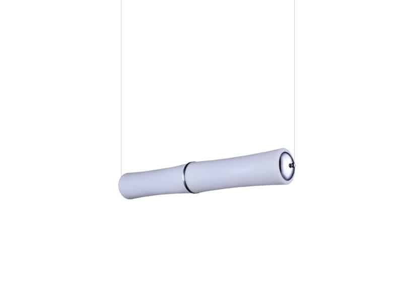 Lampa wisząca nowoczesna BAMBOO 2 biała AZ1900 - Azzardo - obrazek 2