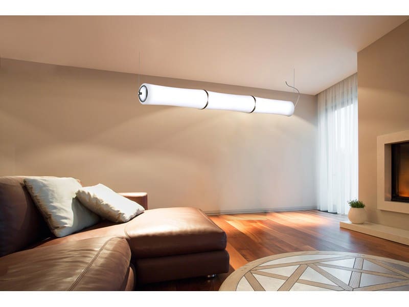Lampa wisząca nowoczesna BAMBOO 3 biała AZ1901 - Azzardo