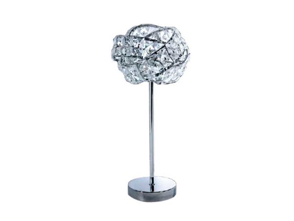 Lampa stołowa kryształowa BARI chrom AZ2106 - Azzardo