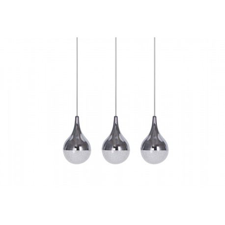 Lampa nad stół wisząca nowoczesna CECILIA 3 chrom AZ2173 - Azzardo