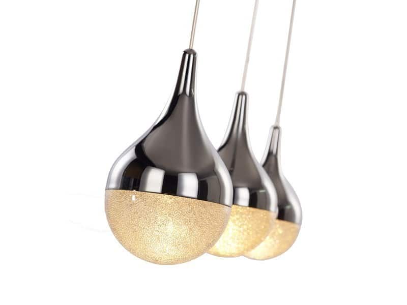 Lampa nad stół wisząca nowoczesna CECILIA 3 chrom AZ2173 - Azzardo - obrazek 3