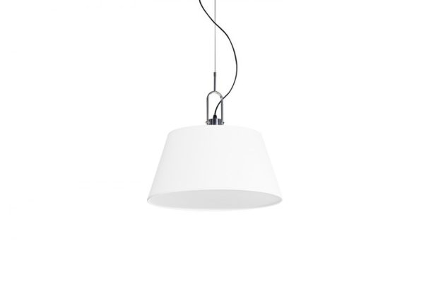 Lampa wisząca abażur ALICANTE biała AZ2293 - Azzardo