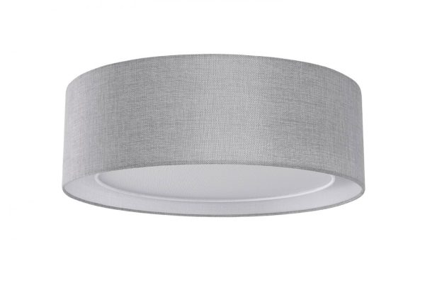 Plafon materiałowy MILO szary AZ2319 - Azzardo