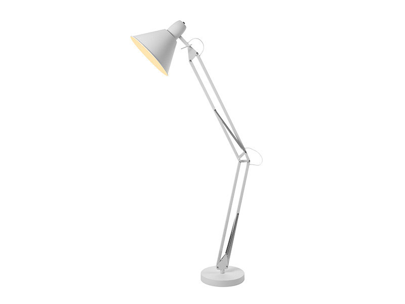 Lampa podłogowa regulowana KIPSAR biała AZ2367 - Azzardo