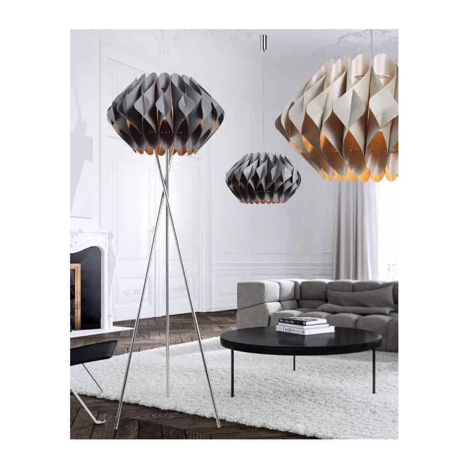 Lampa podłogowa RUBEN szara AZ2405 - Azzardo - obrazek 3