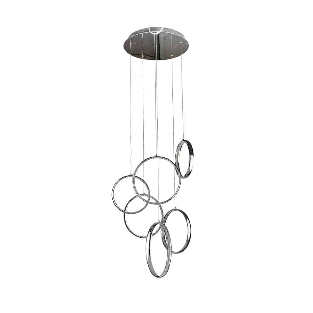 Lampa wisząca RING OLIMP chrom AZ2450 - Azzardo