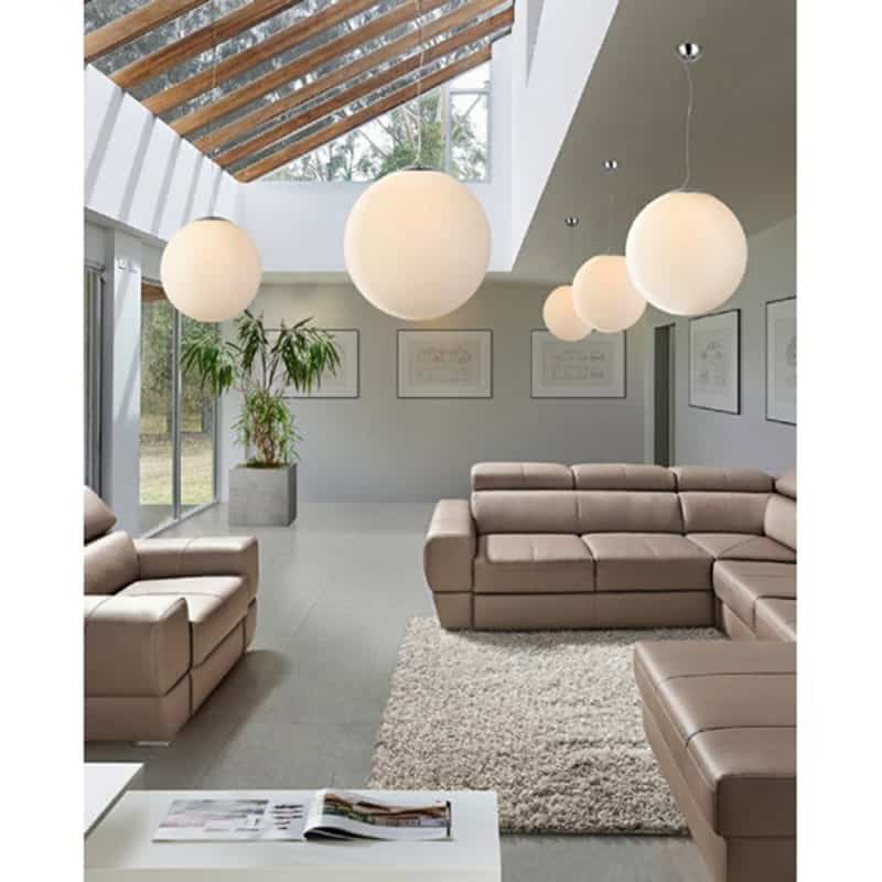 Lampa wisząca nowoczesna WHITE BALL 30 biała AZ2516 - Azzardo - obrazek 5