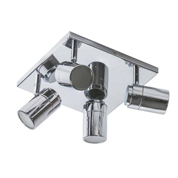 Lampa sufitowa łazienkowa IP44 NOEMIE 4 chrom AZ2557 - Azzardo