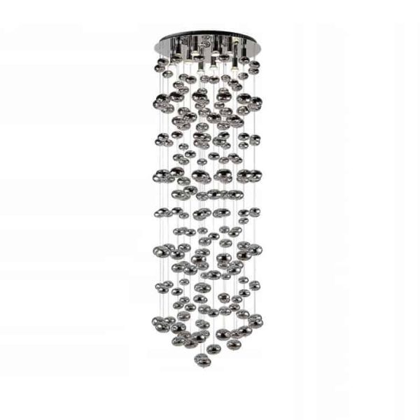 Lampa designerska wisząca LUVIA chrom AZ2574 - Azzardo