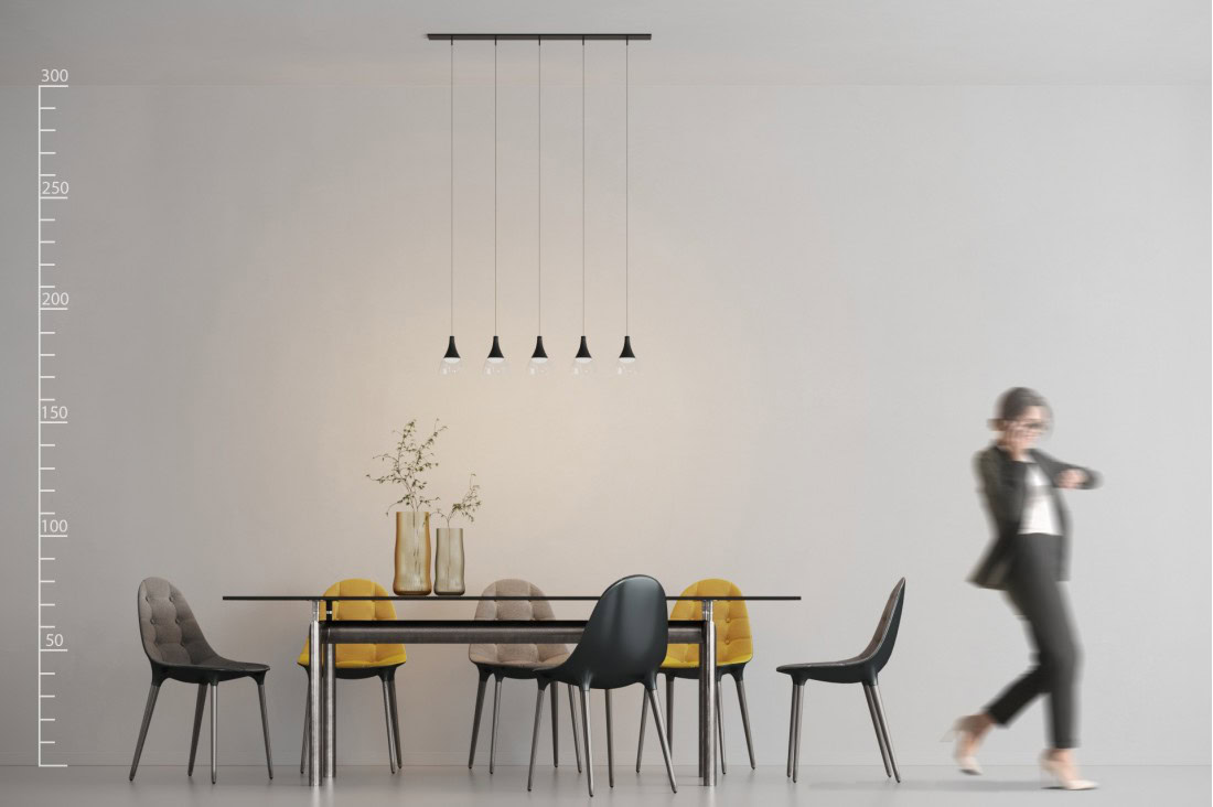 Lampa wisząca nowoczesna DALMATIA 5 biała AZ2848 - Azzardo - obrazek 2