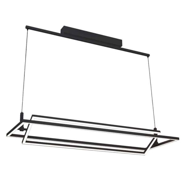 Lampa wisząca RING VIENA czarna AZ2849 - Azzardo
