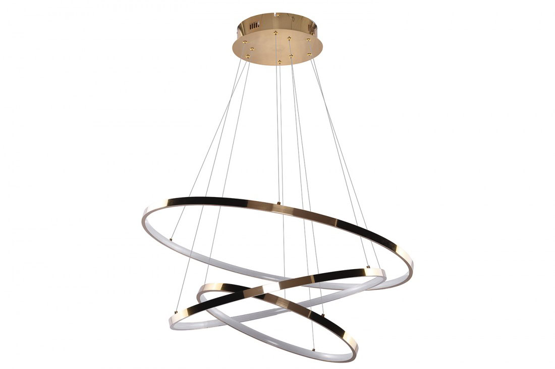 Lampa wisząca RING WHEEL 3 złota AZ2918 - Azzardo