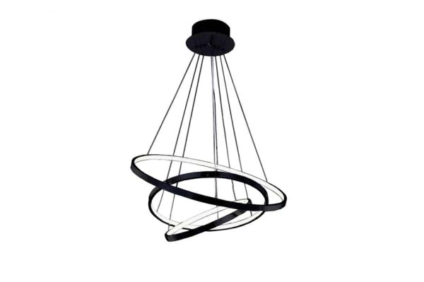 Lampa wisząca RING WHEEL 3 czarna AZ2920 - Azzardo