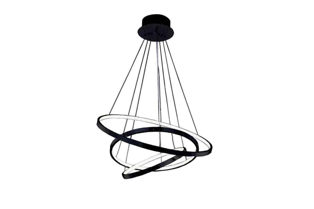 Lampa wisząca RING WHEEL 3 czarna AZ2920 - Azzardo