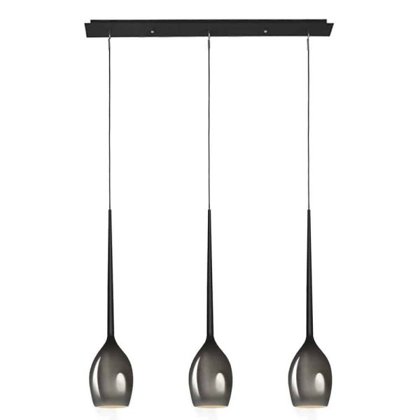 Lampa nad stół wisząca nowoczesna IZZA 3 dymiony AZ2937 - Azzardo