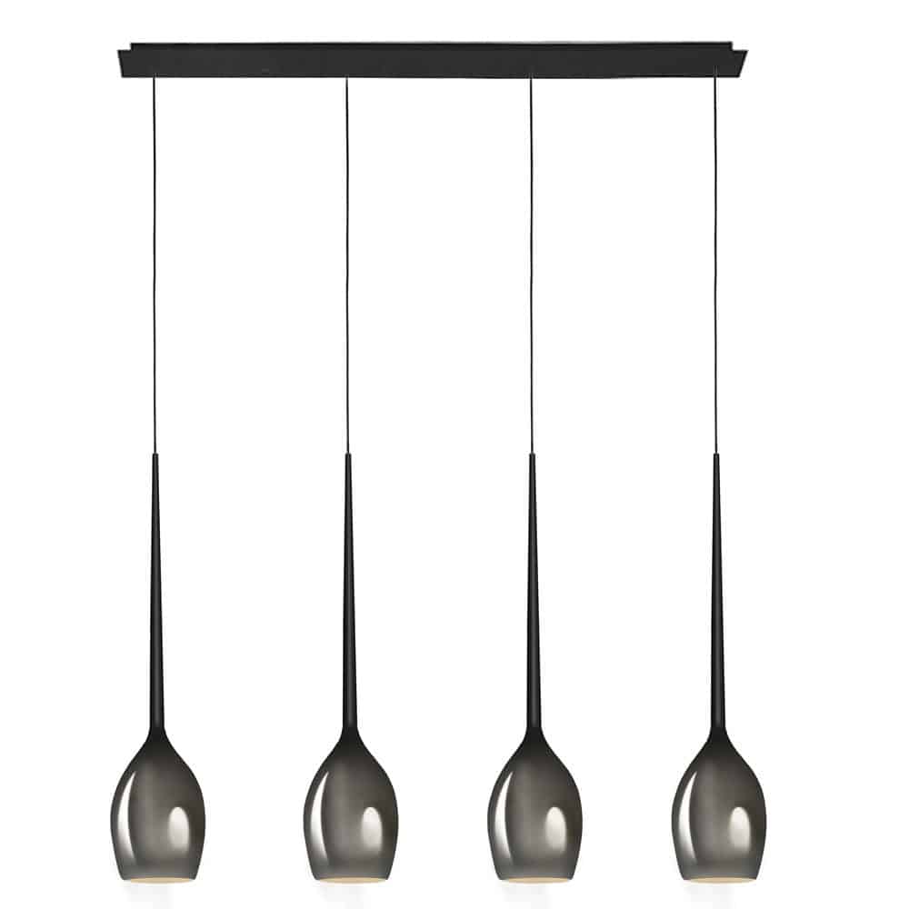 Lampa wisząca nowoczesna IZZA 4 dymiony AZ2938 - Azzardo