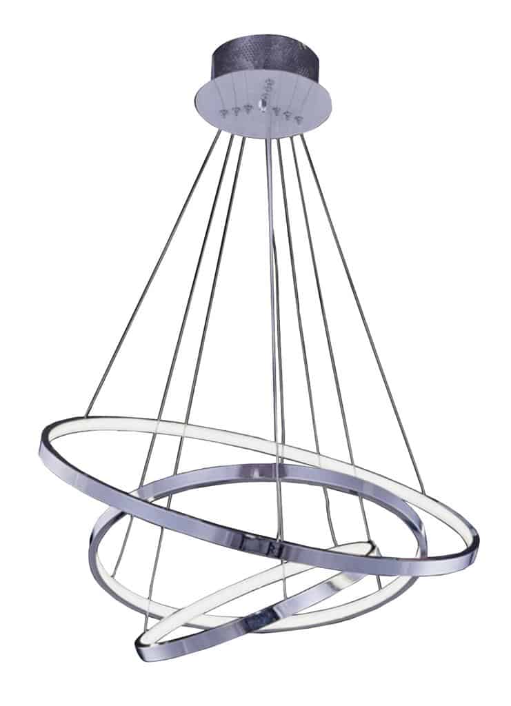 Lampa wisząca RING WHEEL 3 chrom AZ2989 - Azzardo