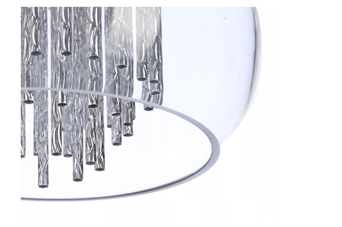 Lampa designerska wisząca Rego 1 chrom AZ3081 - Azzardo - obrazek 2