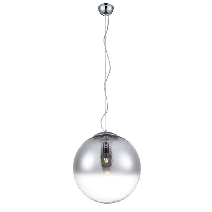 Lampa designerska wisząca Iris 40 chrom AZ3107 - Azzardo