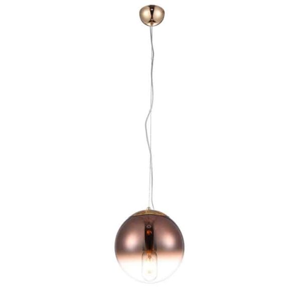 Lampa designerska wisząca Iris 20 miedziana AZ3108- AZzardo
