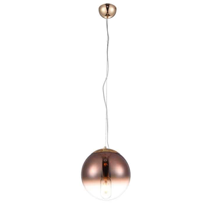 Lampa designerska wisząca Iris 20 miedziana AZ3108- AZzardo