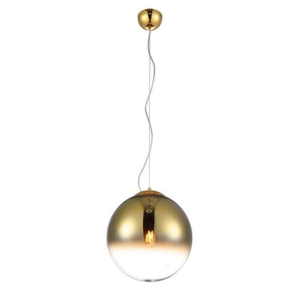 Lampa designerska wisząca Iris 30 złota AZ3132- AZzardo