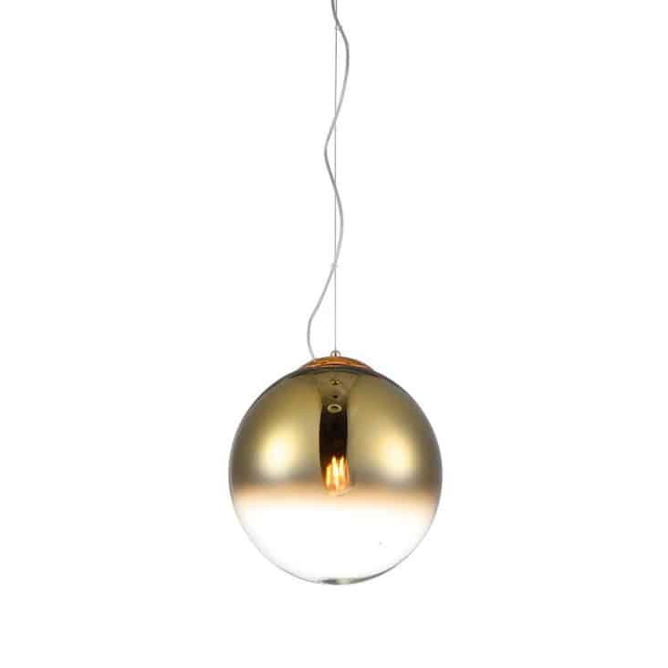 Lampa designerska wisząca Iris 30 złota AZ3132- AZzardo - obrazek 2