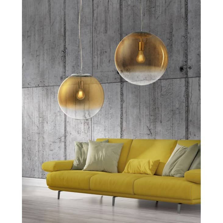 Lampa designerska wisząca Iris 30 złota AZ3132- AZzardo - obrazek 5
