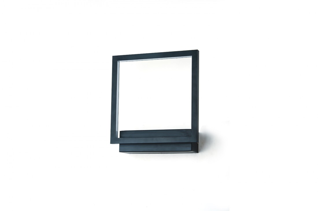 Kinkiet nowoczesny kwadrat LED Opera czarny AZ3141 - Azzardo - obrazek 2