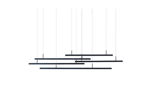 Lampa designerska wisząca Merlo DIMM czarna AZ3184 - Azzardo