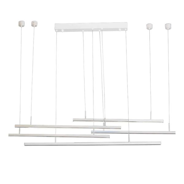 Lampa designerska wisząca Merlo DIMM biała AZ3185 - Azzardo