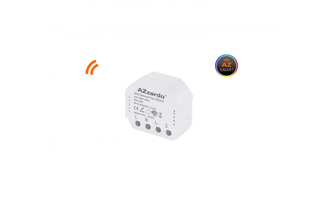 Ściemniacz dopuszkowy WIFI DIMMER BOX AZZARDO SMART - AZ3218 - Azzardo